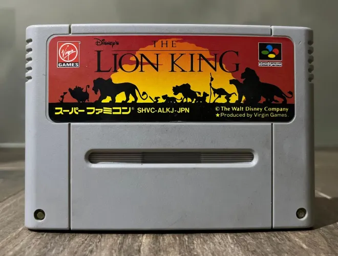 REI LEAO SUPER FAMICOM ORIGINAL