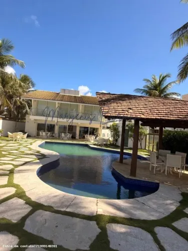Casa para Locação em Lauro de Freitas, Vilas Do Atlântico, 3 dormitórios, 3 suítes, 5 banh