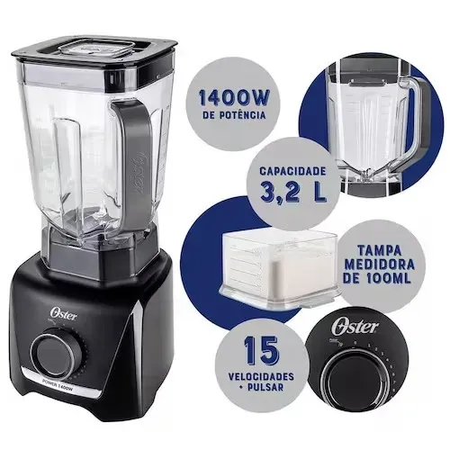 Liquidificador oster 1400w