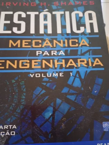 Livro estática mecânica para engenharia