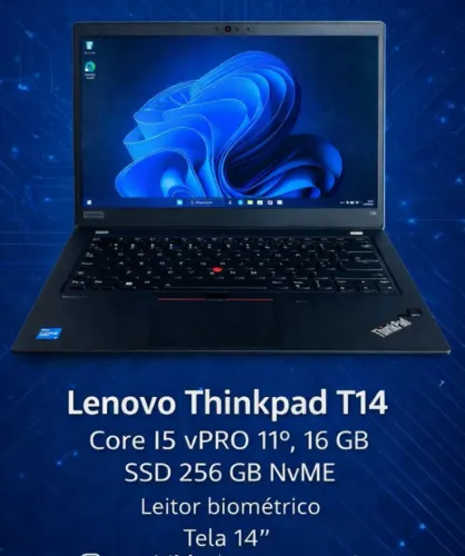 Notebook Lenovo Thinkpad T14 Semi Novo com Garantia