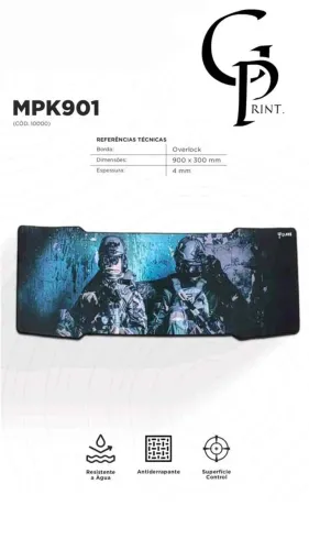 MOUSE PAD GAMER - CLANM