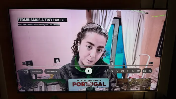 TV LG 4K 55 Polegadas