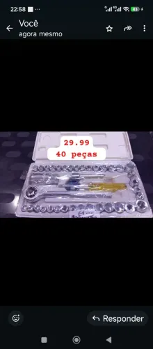 Kit de 40 peças de catraca show