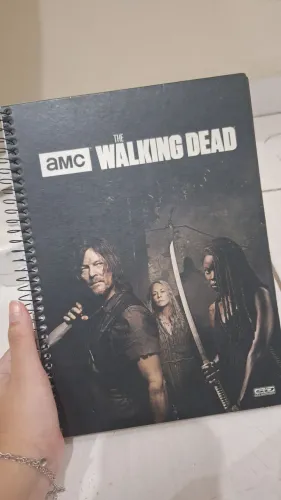 Caderno The walking dead (para colecionador)