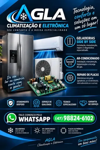 Ar Condicionado e Geladeira