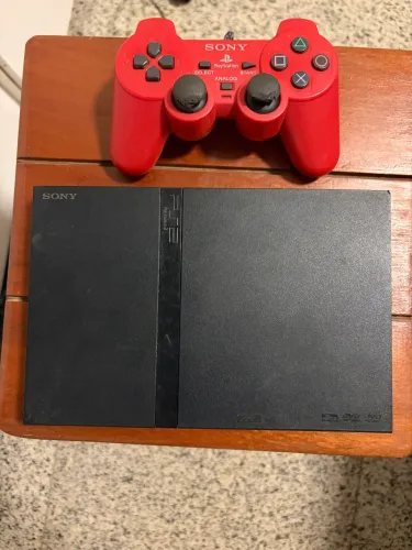 PlayStation 2 Slim Original + Controle Original + Memory Card