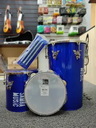 Kit samba música 900,00 azul 
