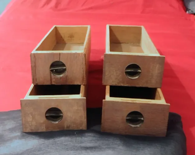 Gavetas pra gabinete máquina de costura antiga