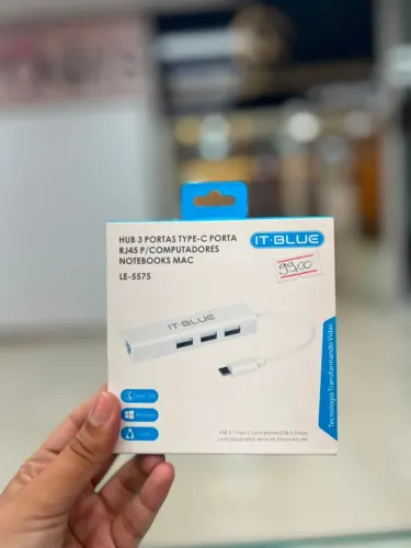 HUB 3 PORTAS / TIPO C