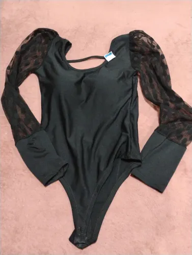 Body preto costa de fora M