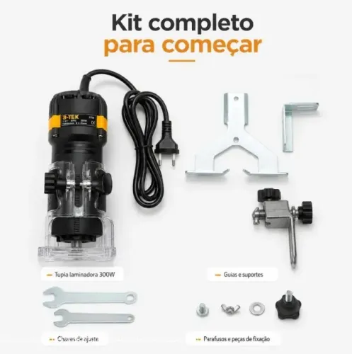 Tupia Laminadora Elétrica da marca B-TEK - 220v