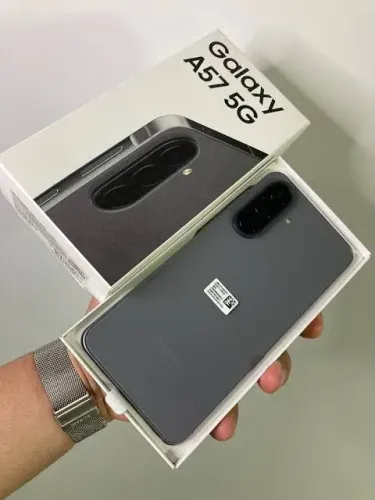 Samsung Galaxy A57 128gb cinza lacrado novo