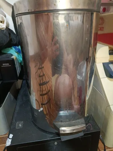 Lixeira inox 10 litros