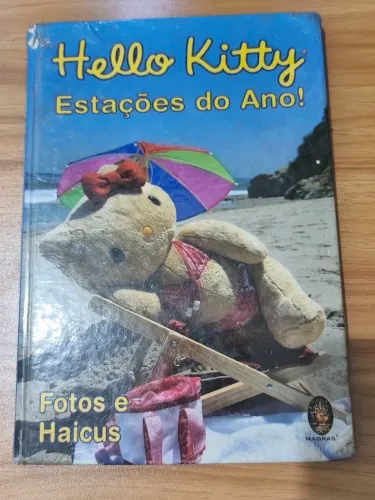 Livro vintage hello Kitty estações do ano 2006