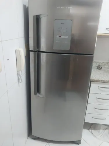 Geladeira Brastemp inox 440 litros