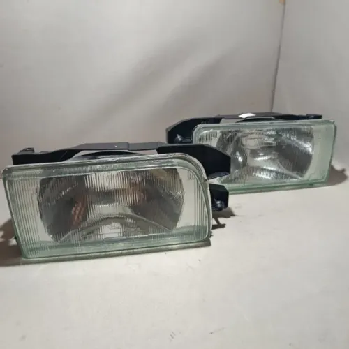 Kit Farol Seta Gol Saveiro G1 Quadrado 91 92 93 94 95 Vidro