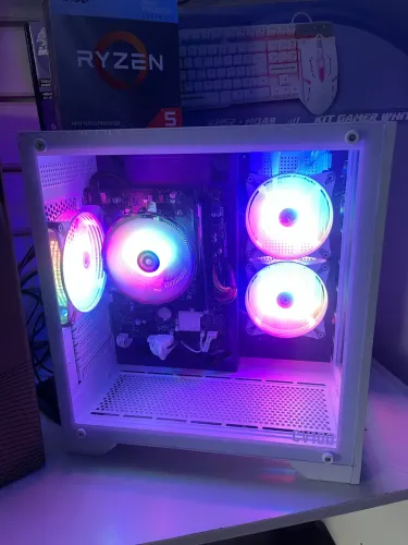Pc Gamer RYZEN 5 3400g Novo na Caixa