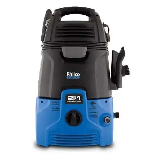 lavadora de alta pressão e aspirador philco 2 em 1 plas4000