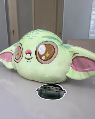 Almofada Grogu Mandalorian Baby Yoda Star Wars