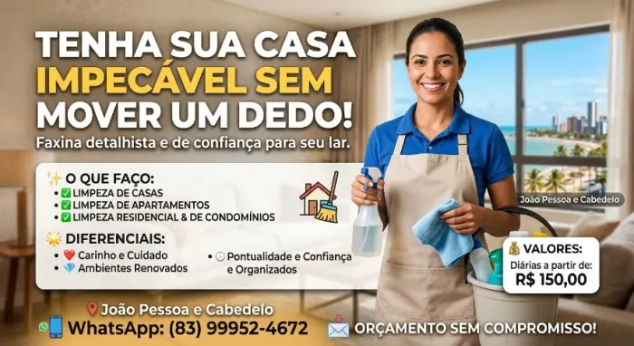 Diarista para seu lar