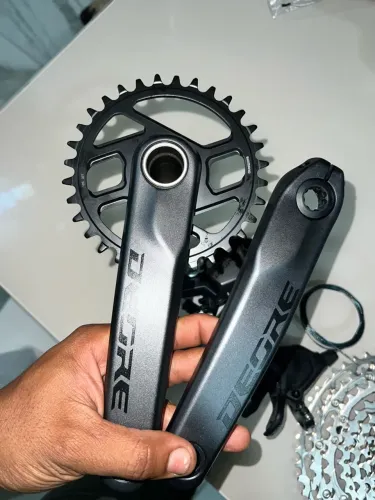 PEDIVELA DEORE M6200 MODELO NOVO