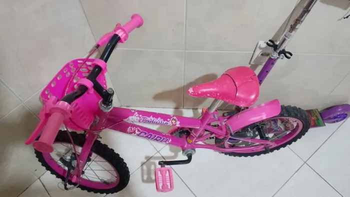 Bicleta infantil feminina 