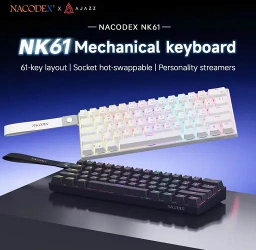 Teclado Mecânico RGB Ajazz Switch Red 
