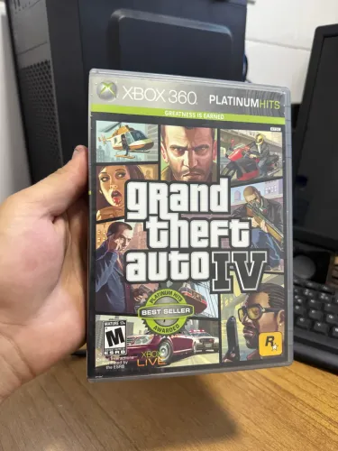 GTA 4 ORIGINAL XBOX 360 COM MAPA SUPER CONSERVADO(ENVIO OLXPAY)