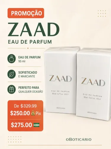 Perfume zaad tradicional
