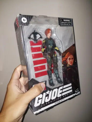 Scarlett Gijoe classified series g.i.joe 1/12 6 polegadas