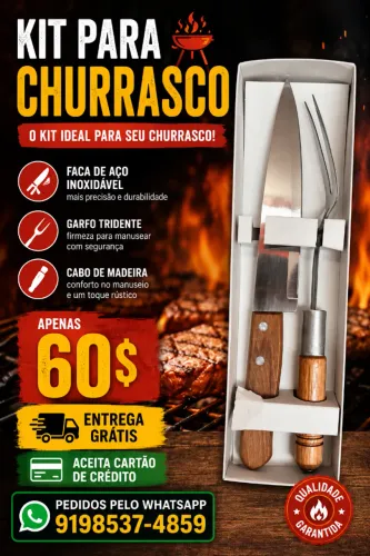 Kit pra churrasco 
