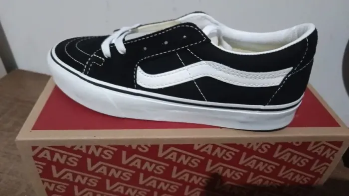 tênis sk8-low black true white