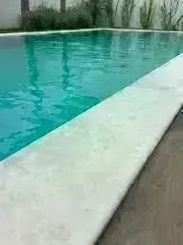 Mármore Branco Escovado para Piscinas