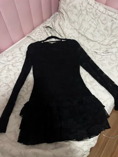 Vestido renda com short