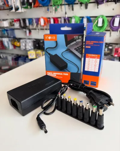 Fonte Carregador Universal para notebook 
