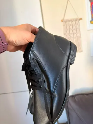 Bota Coturno Feminina Beira Rio Preta Nº 36 | Confortável