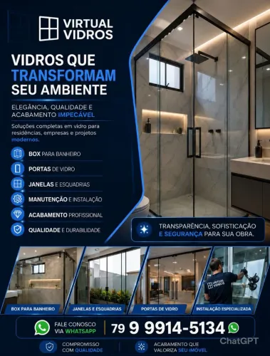 VIDRAÇARIA VIRTUAL VIDROS
