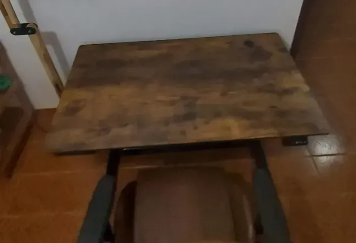 Mesa escritório com regulagem elétrica 120x60