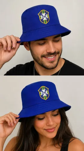 Chapéu Bucket Brasil Copa do Mundo