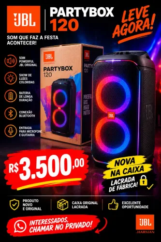 Jbl party box nova!!!