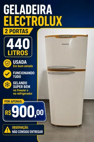GELADEIRA DUPLEX 440