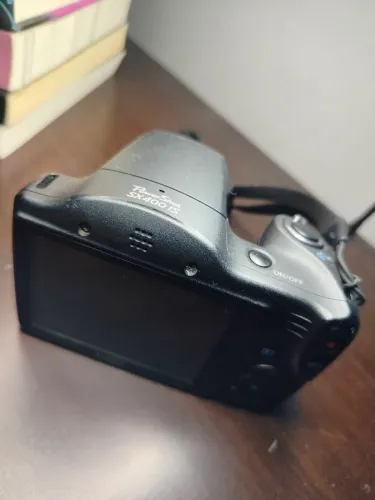 Canon SX400 IS Completa e Pronta para Uso - Zoom 30x