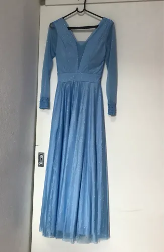 Vestido de festa : Azul serenity