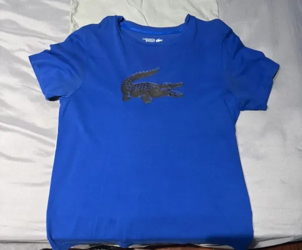 Camiseta Lacoste Azul - Tam FR5