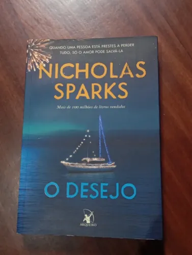 Livro O Desejo - Nicholas Sparks