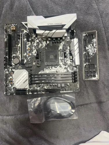 Placa Mãe b450m Steel Legend