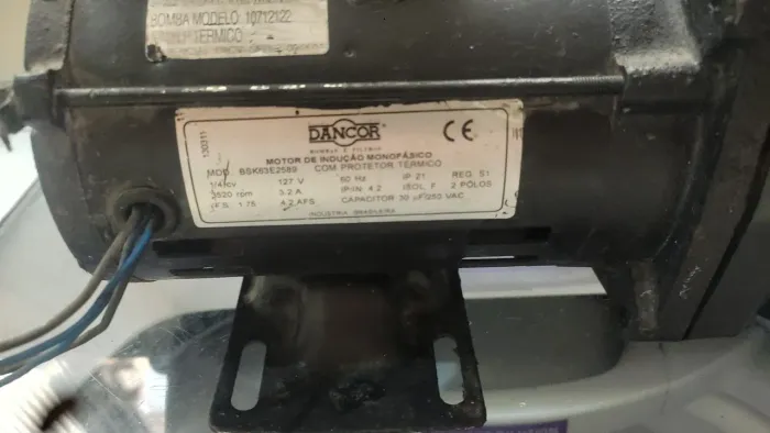 Bomba Dancor auto aspirante 1/4 cv 127 volts 