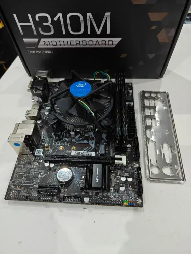 Kit placa mãe i5 9400f +16g ddr4