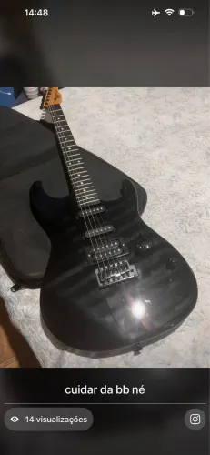 Guitarra tagima TG 530 HSS + Amplificador + cabos+ pedal+ correia